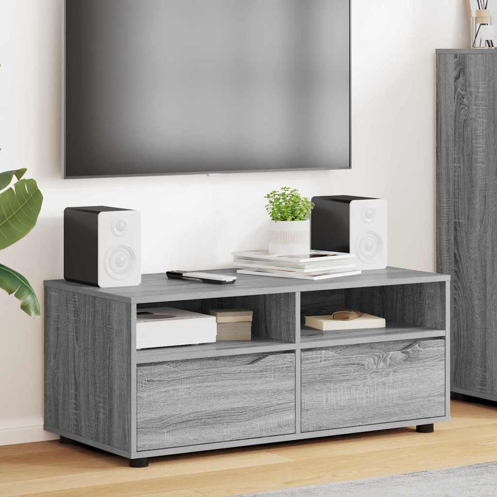 vidaXL TV-Schränk Graues Sonoma 100 x 48 x 43 cm Holzwerkstoff