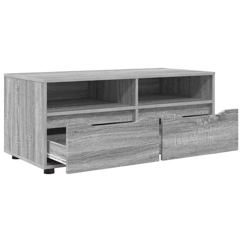vidaXL TV-Schränk Graues Sonoma 100 x 48 x 43 cm Holzwerkstoff