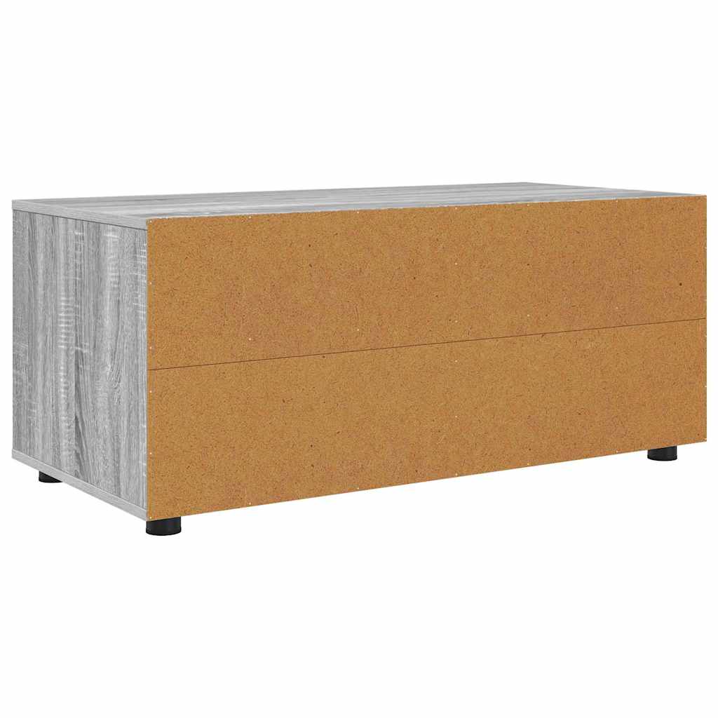 vidaXL TV-Schränk Graues Sonoma 100 x 48 x 43 cm Holzwerkstoff