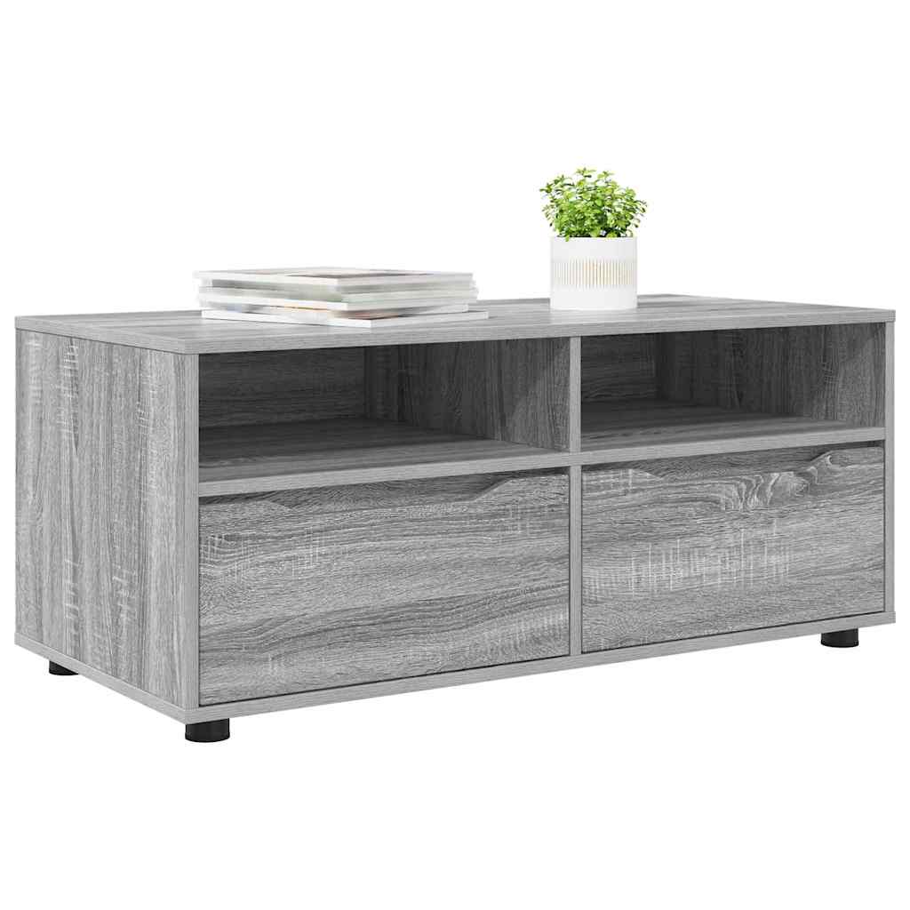 vidaXL TV-Schränk Graues Sonoma 100 x 48 x 43 cm Holzwerkstoff