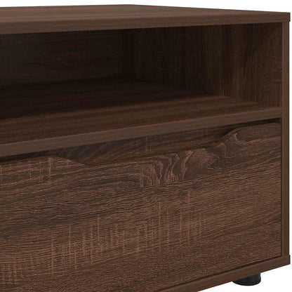vidaXL TV-Schränk Braun Eichen-Optik 100 x 48 x 43 cm Holzwerkstoff
