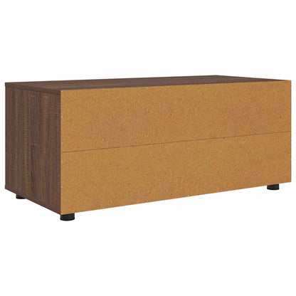 vidaXL TV-Schränk Braun Eichen-Optik 100 x 48 x 43 cm Holzwerkstoff