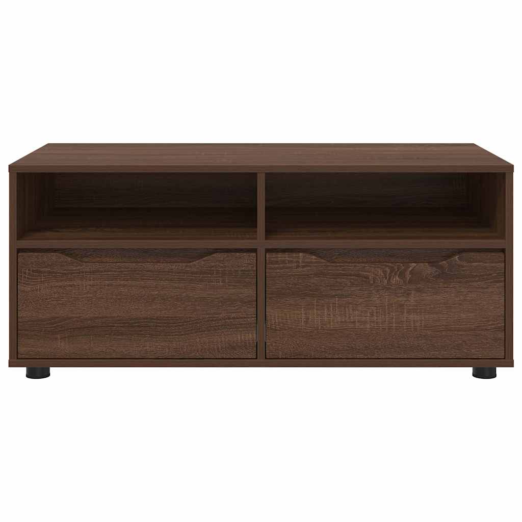 vidaXL TV-Schränk Braun Eichen-Optik 100 x 48 x 43 cm Holzwerkstoff