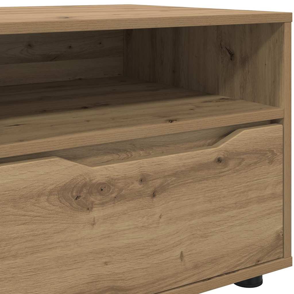 vidaXL TV-Schränk Artisan-Eiche 100 x 48 x 43 cm Holzwerkstoff