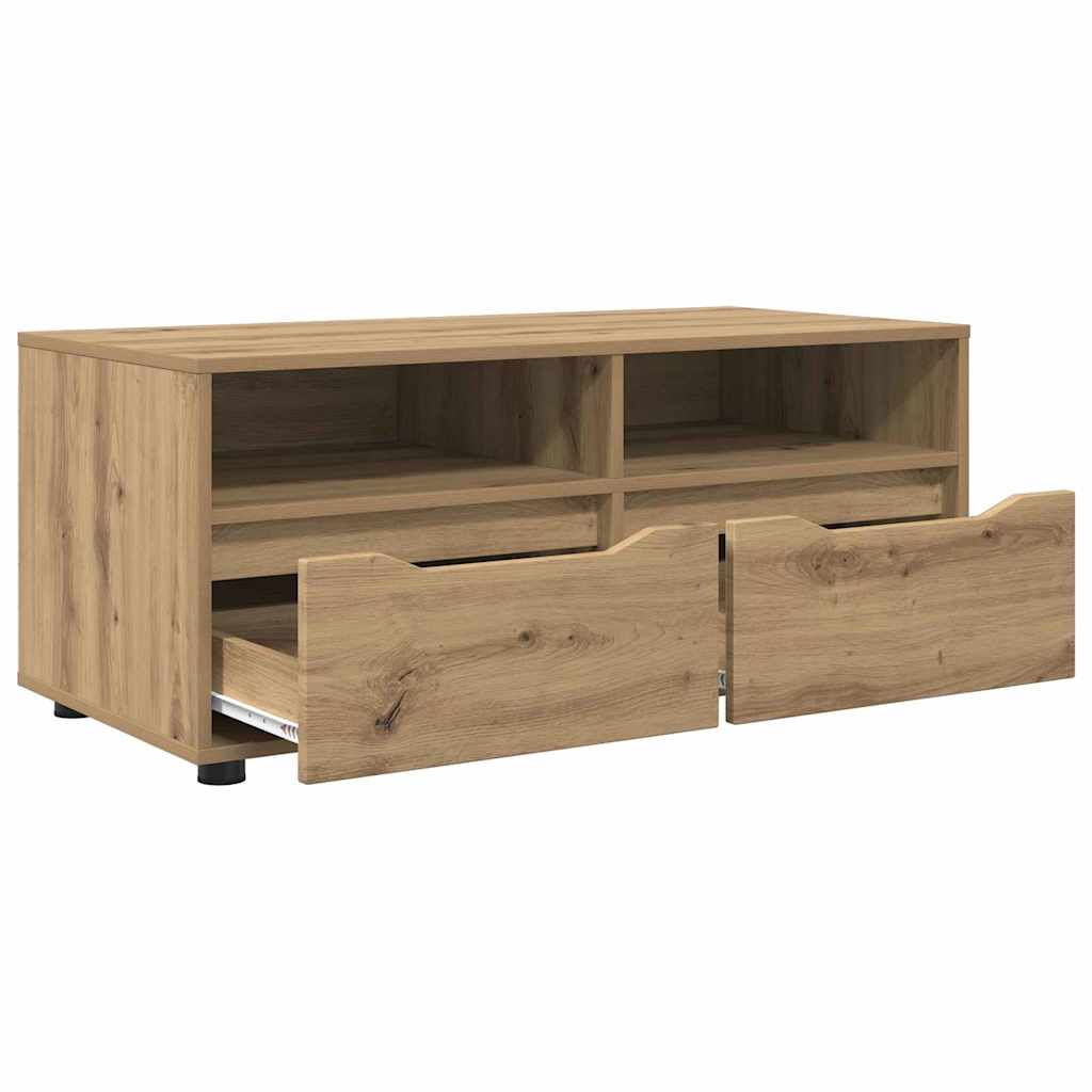 vidaXL TV-Schränk Artisan-Eiche 100 x 48 x 43 cm Holzwerkstoff