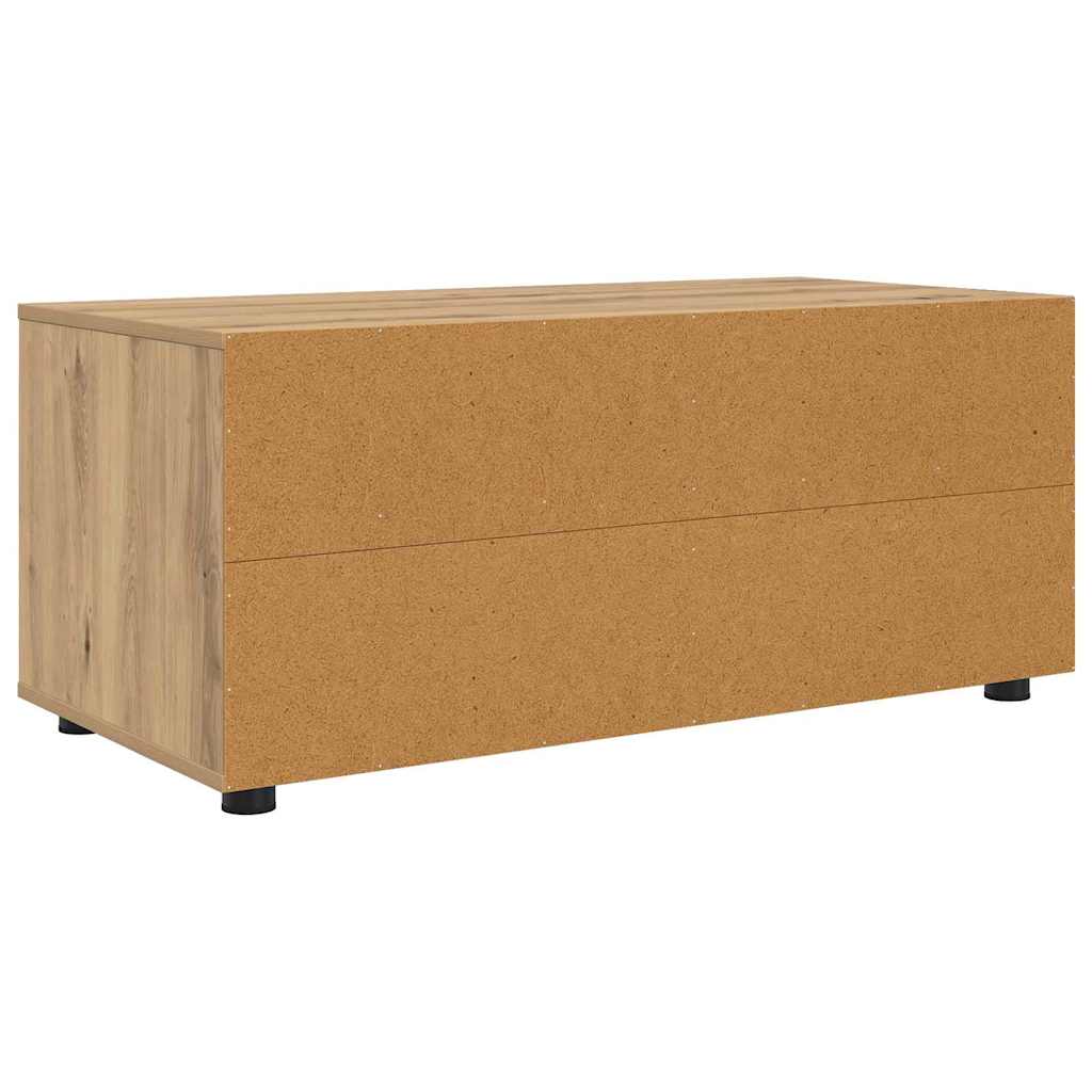 vidaXL TV-Schränk Artisan-Eiche 100 x 48 x 43 cm Holzwerkstoff