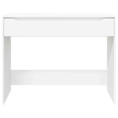 vidaXL Schreibtisch mit Schubladen Weiß 100 x 50 x 78 cm Holzwerkstoff