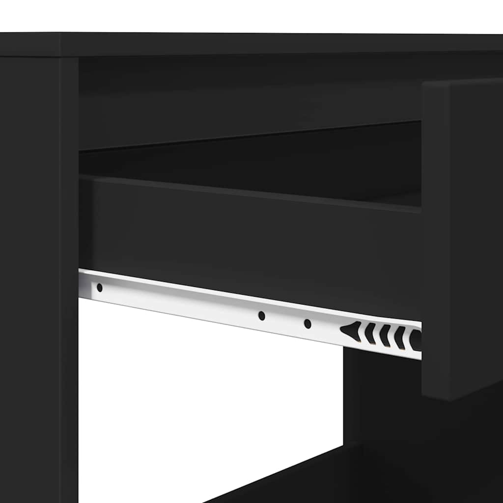vidaXL Schreibtisch Schwarz 100 x 50 x 78 cm Holzwerkstoff