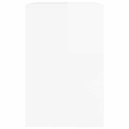 vidaXL Schreibtisch Hochglanz Weiß 100 x 50 x 78 cm Holzwerkstoff