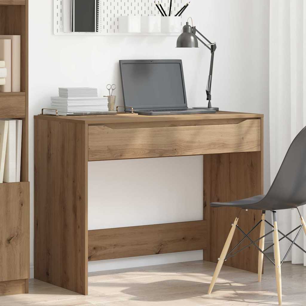vidaXL Schreibtisch Artisan-Eiche 100 x 50 x 78 cm Holzwerkstoff