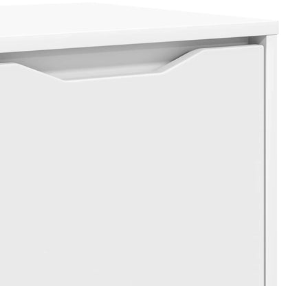 vidaXL Badezimmerschrank Weiß 40,5 x 40 x 44 cm Holzwerkstoff
