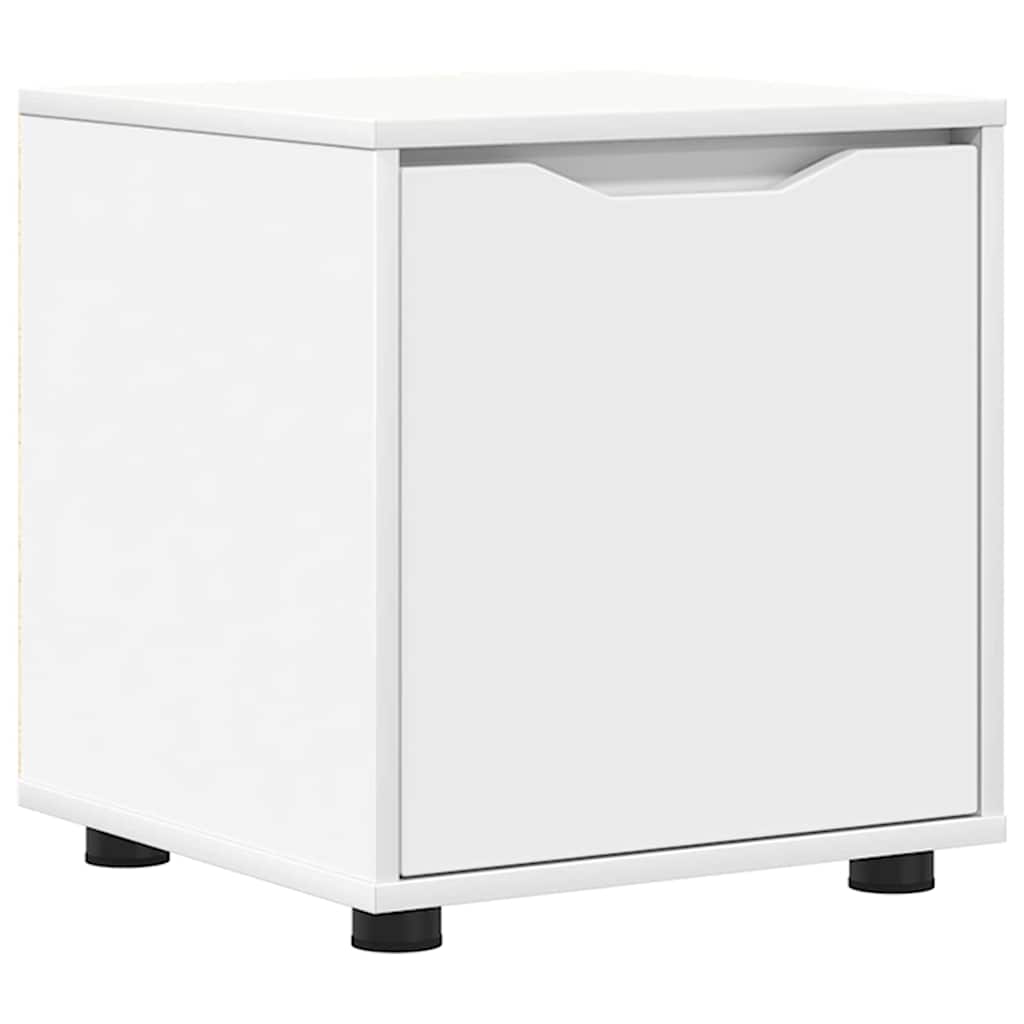 vidaXL Badezimmerschrank Weiß 40,5 x 40 x 44 cm Holzwerkstoff
