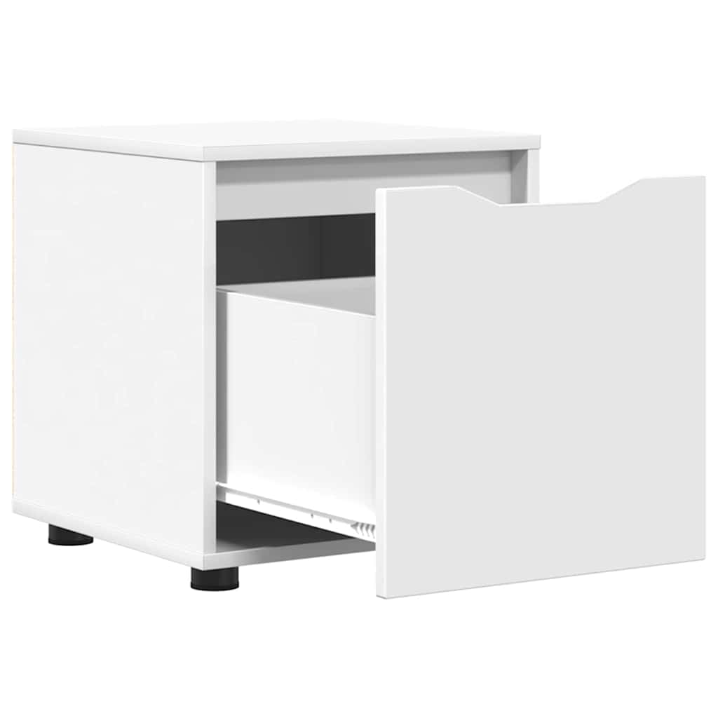 vidaXL Badezimmerschrank Weiß 40,5 x 40 x 44 cm Holzwerkstoff
