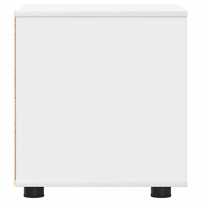 vidaXL Badezimmerschrank Weiß 40,5 x 40 x 44 cm Holzwerkstoff