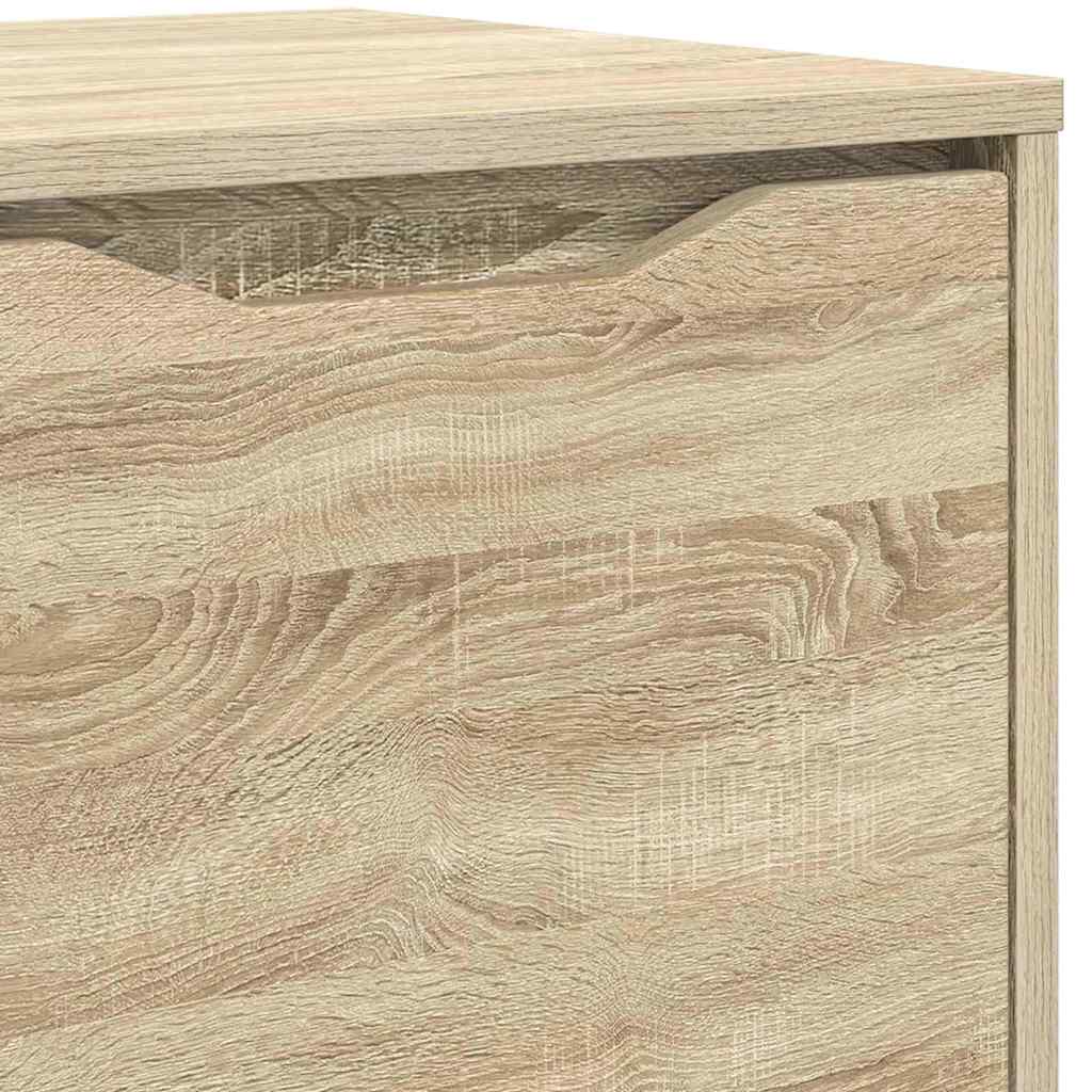 vidaXL Badezimmerschrank Sonoma-Eiche 40,5 x 40 x 44 cm Holzwerkstoff