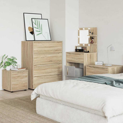 Badezimmerschrank Sonoma-Eiche 40,5 x 40 x 44 cm Holzwerkstoff