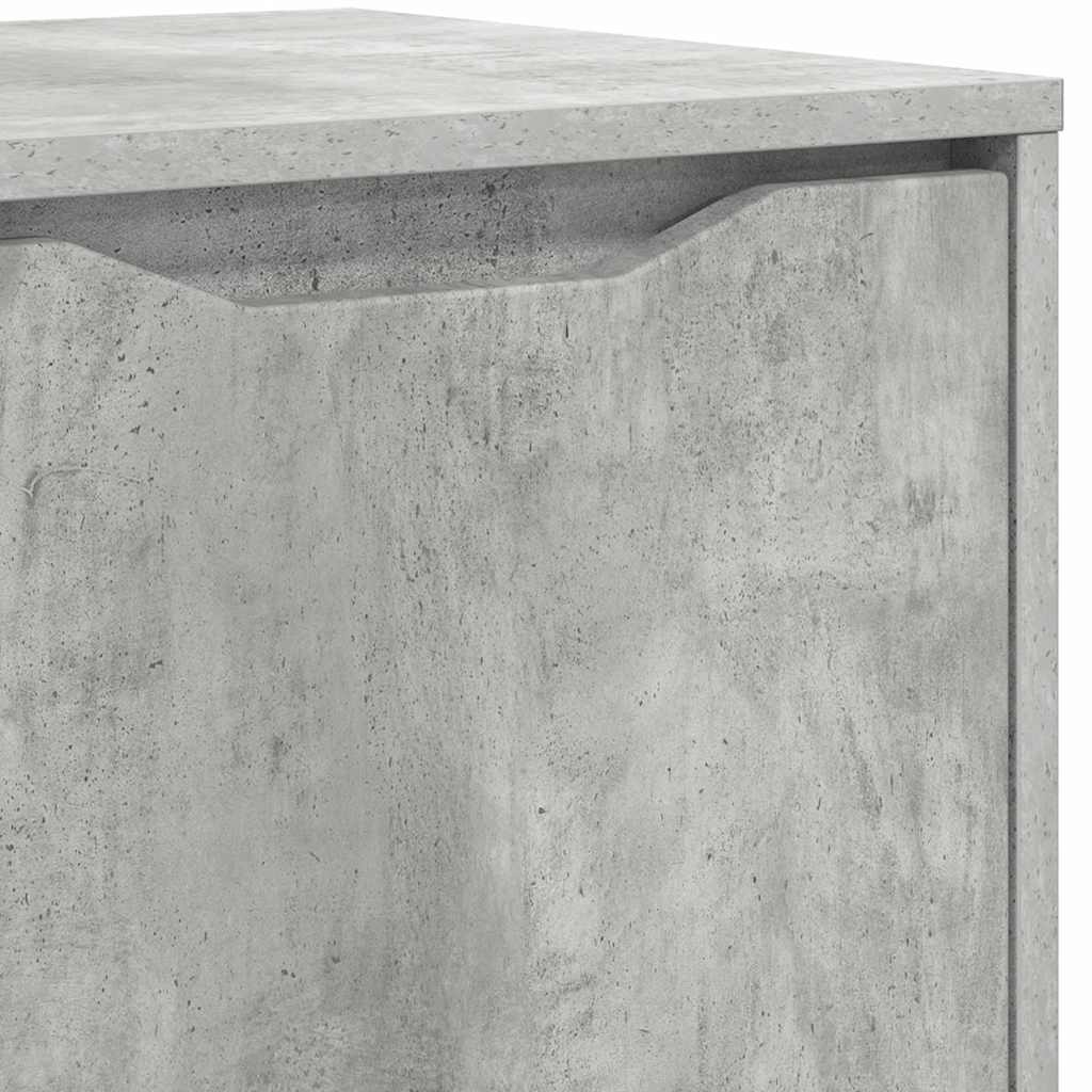 vidaXL Badezimmerschrank Beton Grau 40,5 x 40 x 44 cm Holzwerkstoff