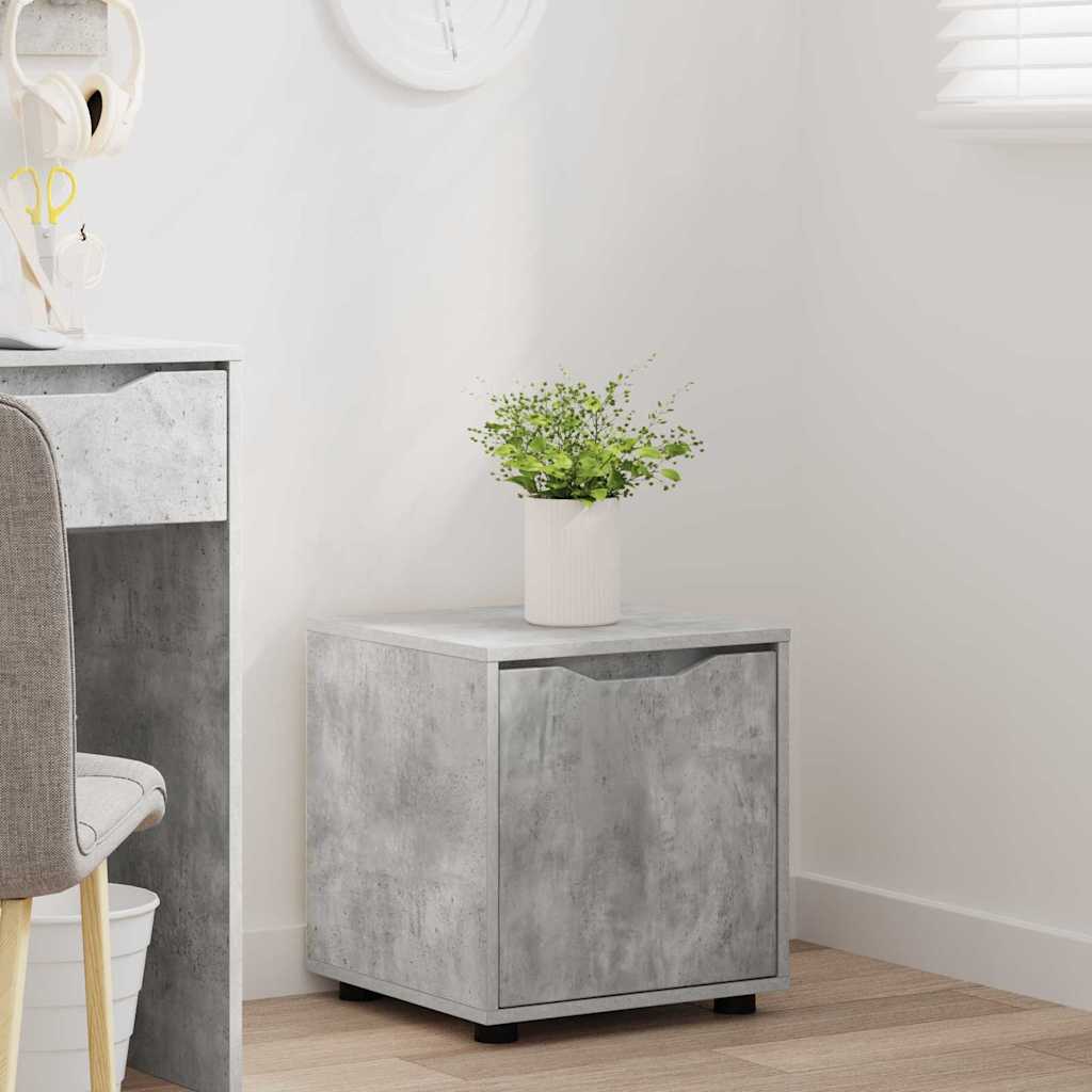 vidaXL Badezimmerschrank Beton Grau 40,5 x 40 x 44 cm Holzwerkstoff
