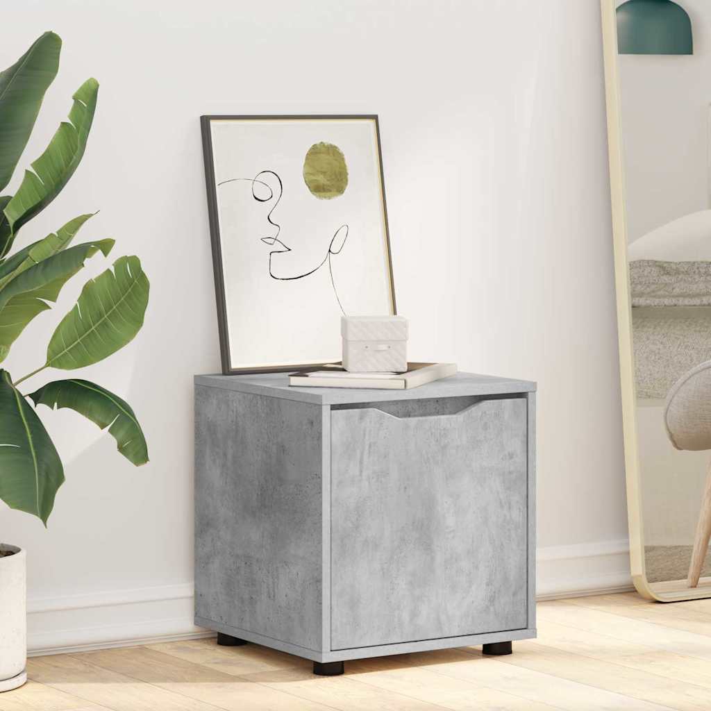 vidaXL Badezimmerschrank Beton Grau 40,5 x 40 x 44 cm Holzwerkstoff