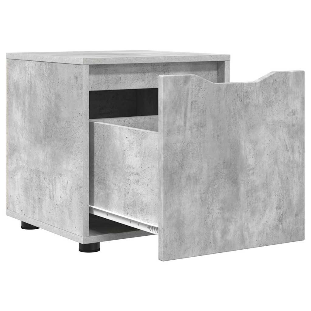 vidaXL Badezimmerschrank Beton Grau 40,5 x 40 x 44 cm Holzwerkstoff