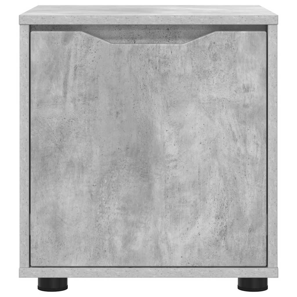 vidaXL Badezimmerschrank Beton Grau 40,5 x 40 x 44 cm Holzwerkstoff