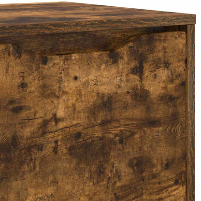 vidaXL Badezimmerschrank Geräucherte Eiche 40,5 x 40 x 44 cm