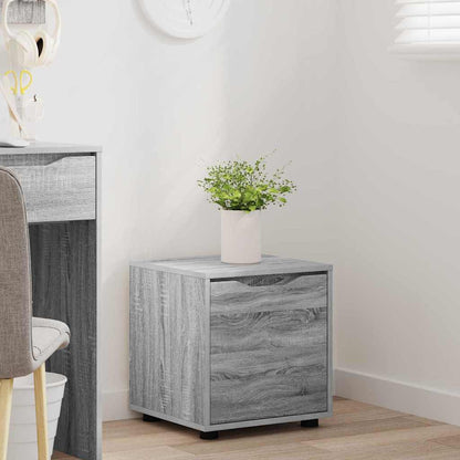 vidaXL Badezimmerschrank Graues Sonoma 40,5 x 40 x 44 cm Holzwerkstoff