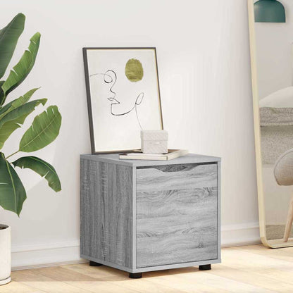 vidaXL Badezimmerschrank Graues Sonoma 40,5 x 40 x 44 cm Holzwerkstoff