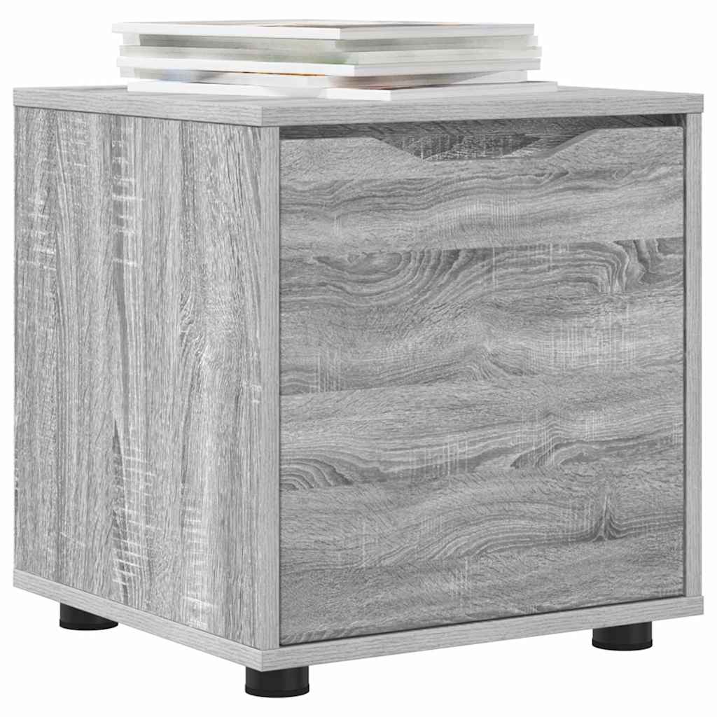vidaXL Badezimmerschrank Graues Sonoma 40,5 x 40 x 44 cm Holzwerkstoff