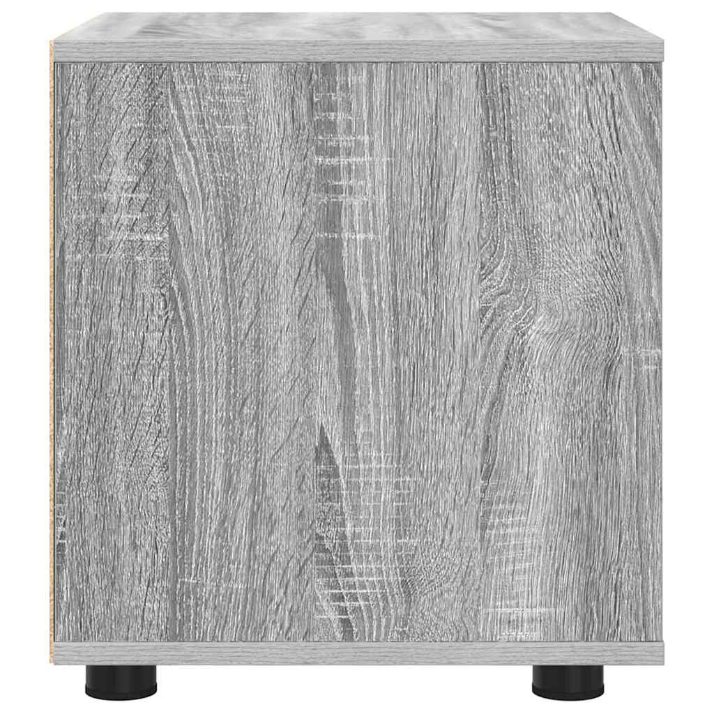vidaXL Badezimmerschrank Graues Sonoma 40,5 x 40 x 44 cm Holzwerkstoff