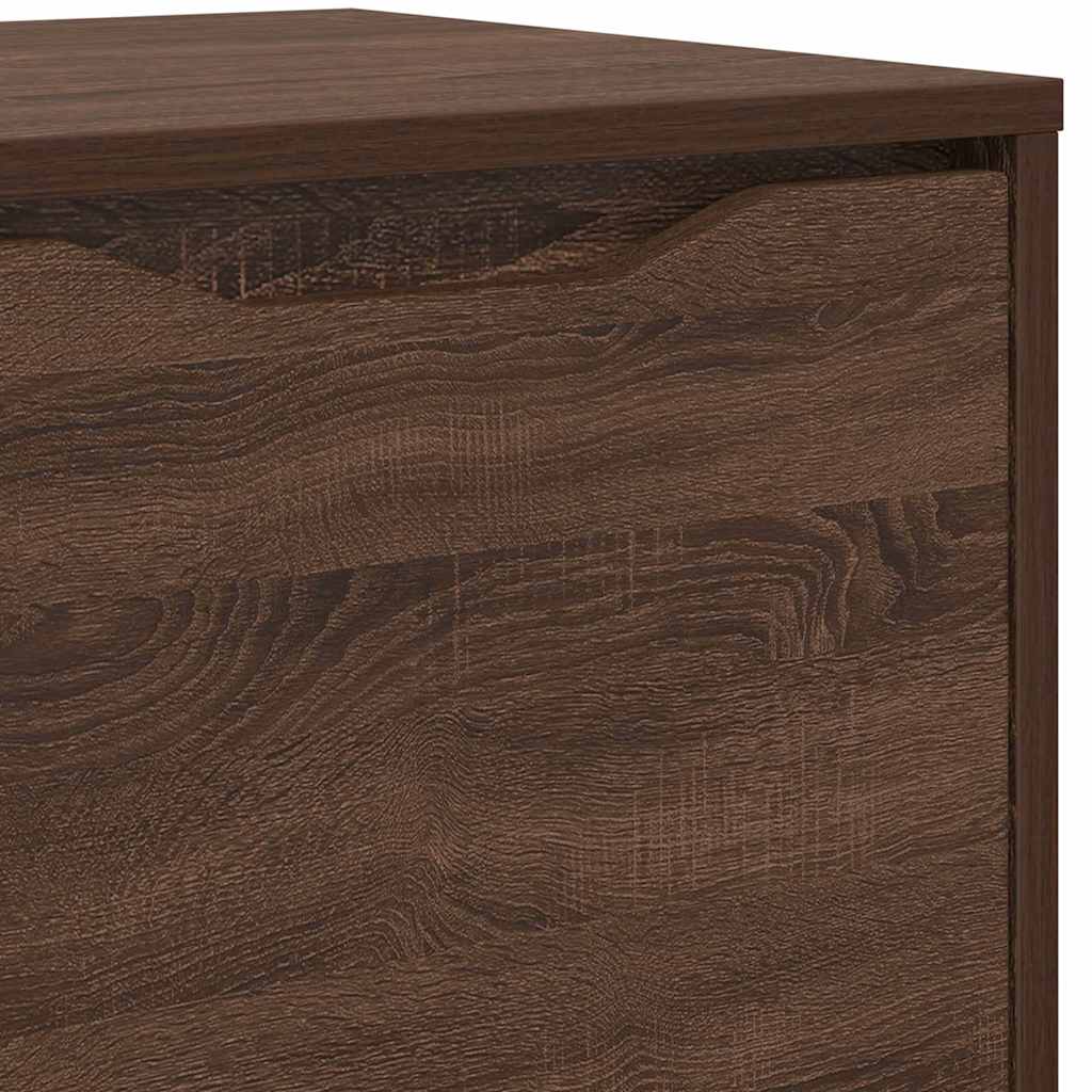 vidaXL Badezimmerschrank Braun Eichen-Optik 40,5 x 40 x 44 cm