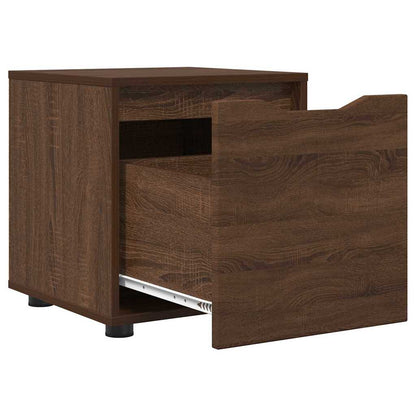 vidaXL Badezimmerschrank Braun Eichen-Optik 40,5 x 40 x 44 cm