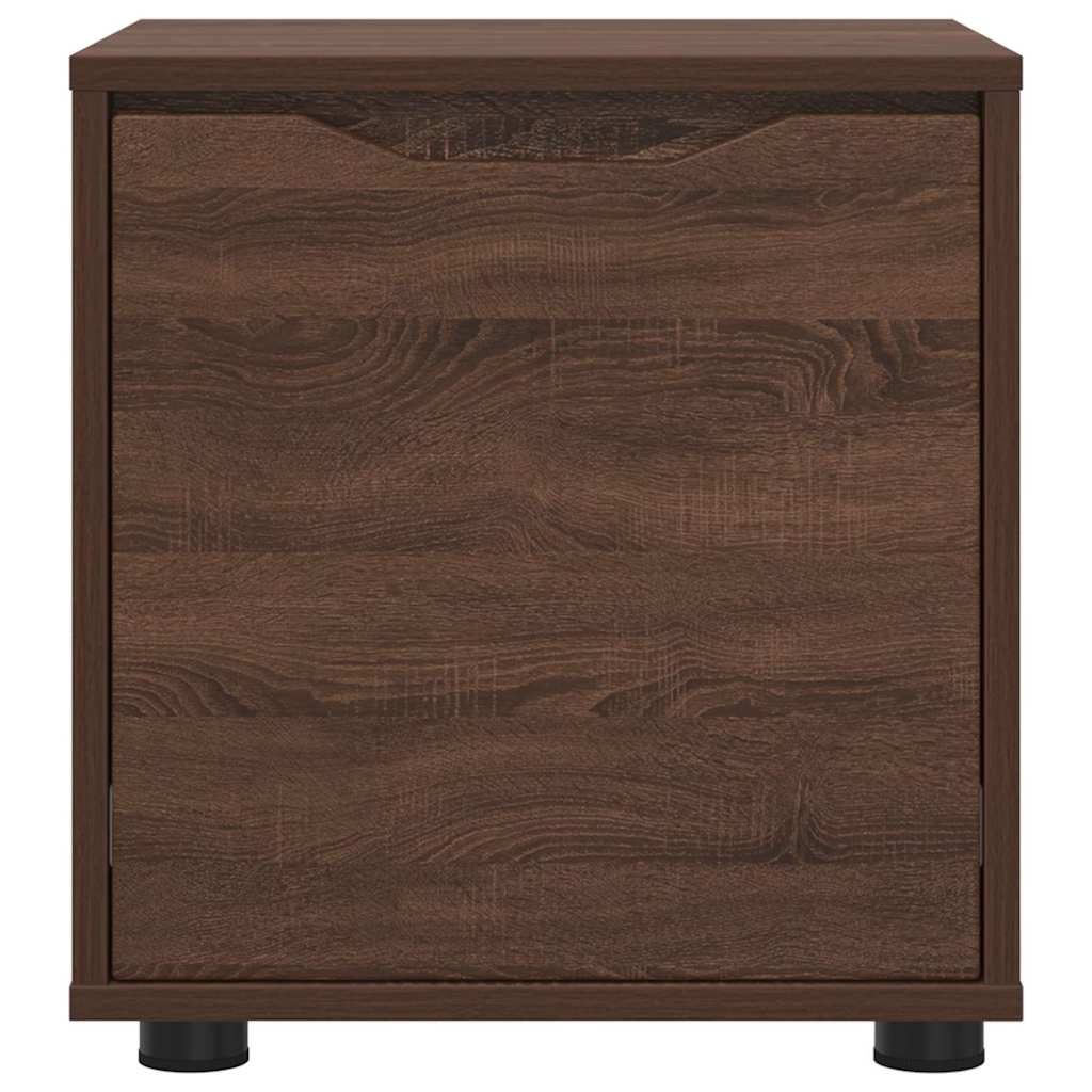vidaXL Badezimmerschrank Braun Eichen-Optik 40,5 x 40 x 44 cm