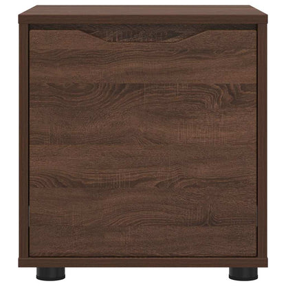 vidaXL Badezimmerschrank Braun Eichen-Optik 40,5 x 40 x 44 cm
