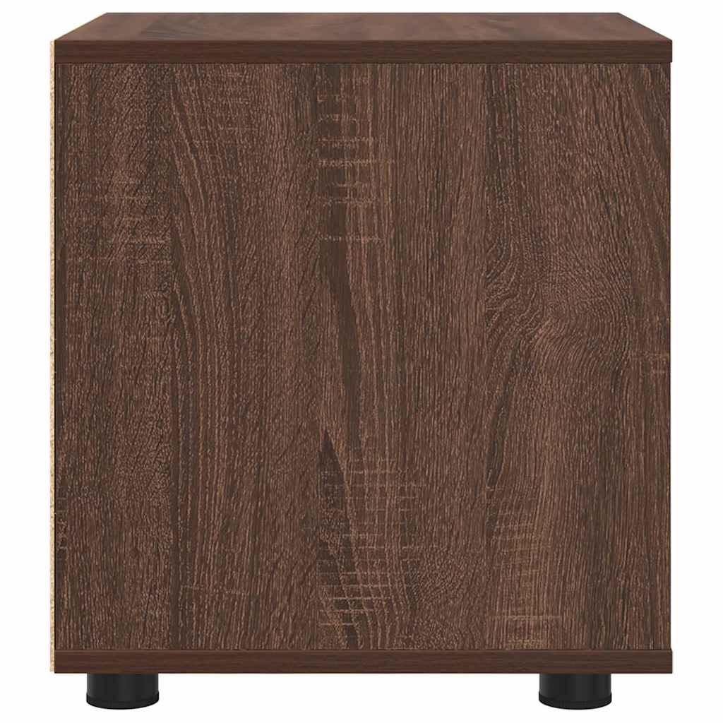 vidaXL Badezimmerschrank Braun Eichen-Optik 40,5 x 40 x 44 cm