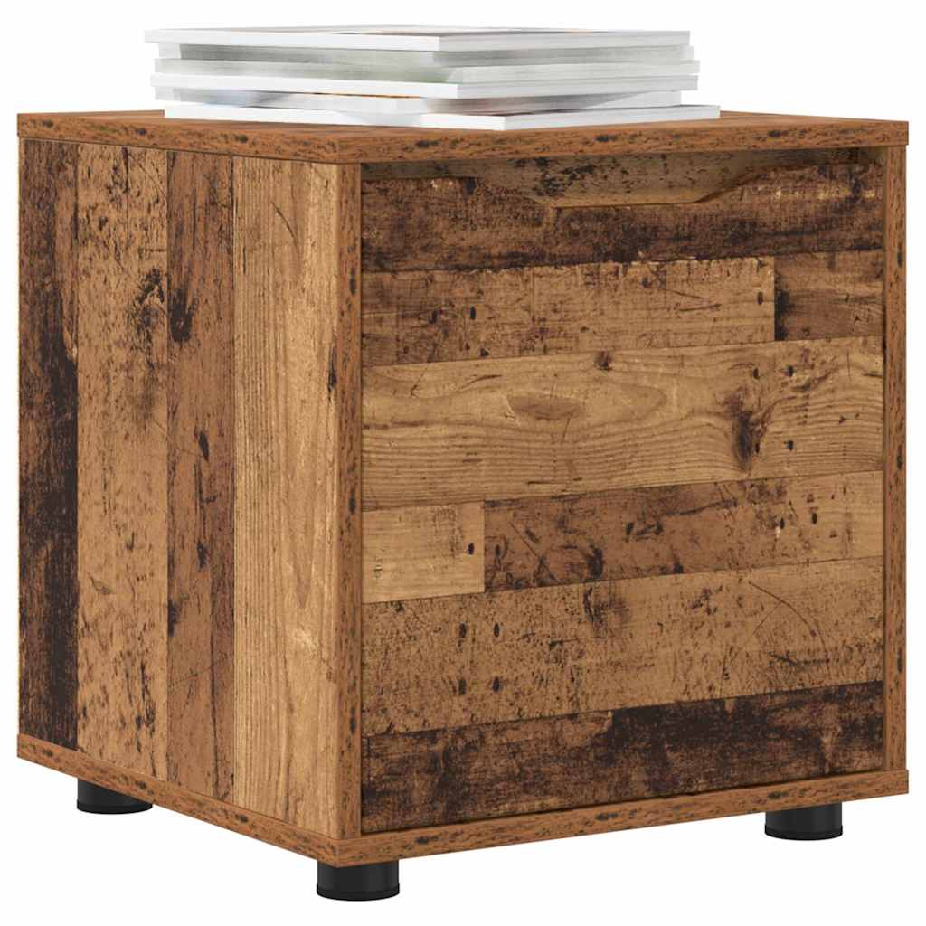 vidaXL Badezimmerschrank Altholz 40,5 x 40 x 44 cm Holzwerkstoff