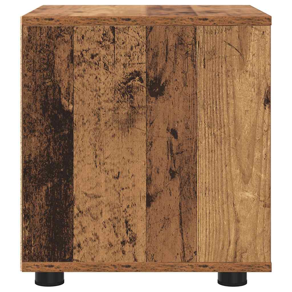 vidaXL Badezimmerschrank Altholz 40,5 x 40 x 44 cm Holzwerkstoff