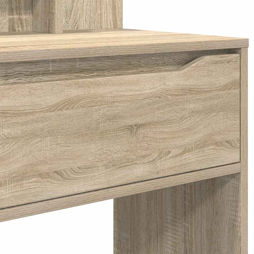 Schlafzimmer-Frisiertische Sonoma-Eiche 80 x 39,6 x 135 cm
