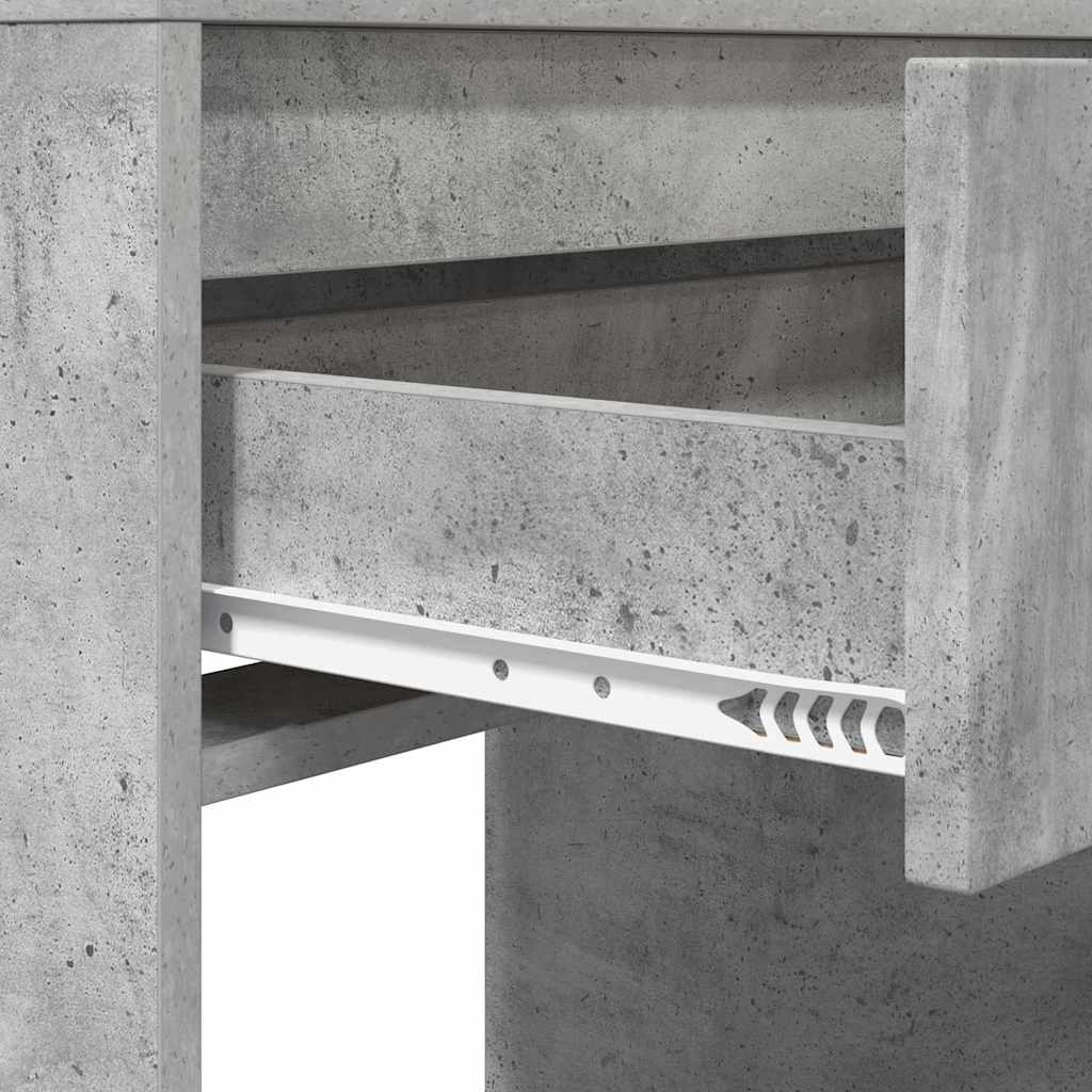 vidaXL Schlafzimmer-Frisiertische Beton Grau 80 x 39,6 x 135 cm