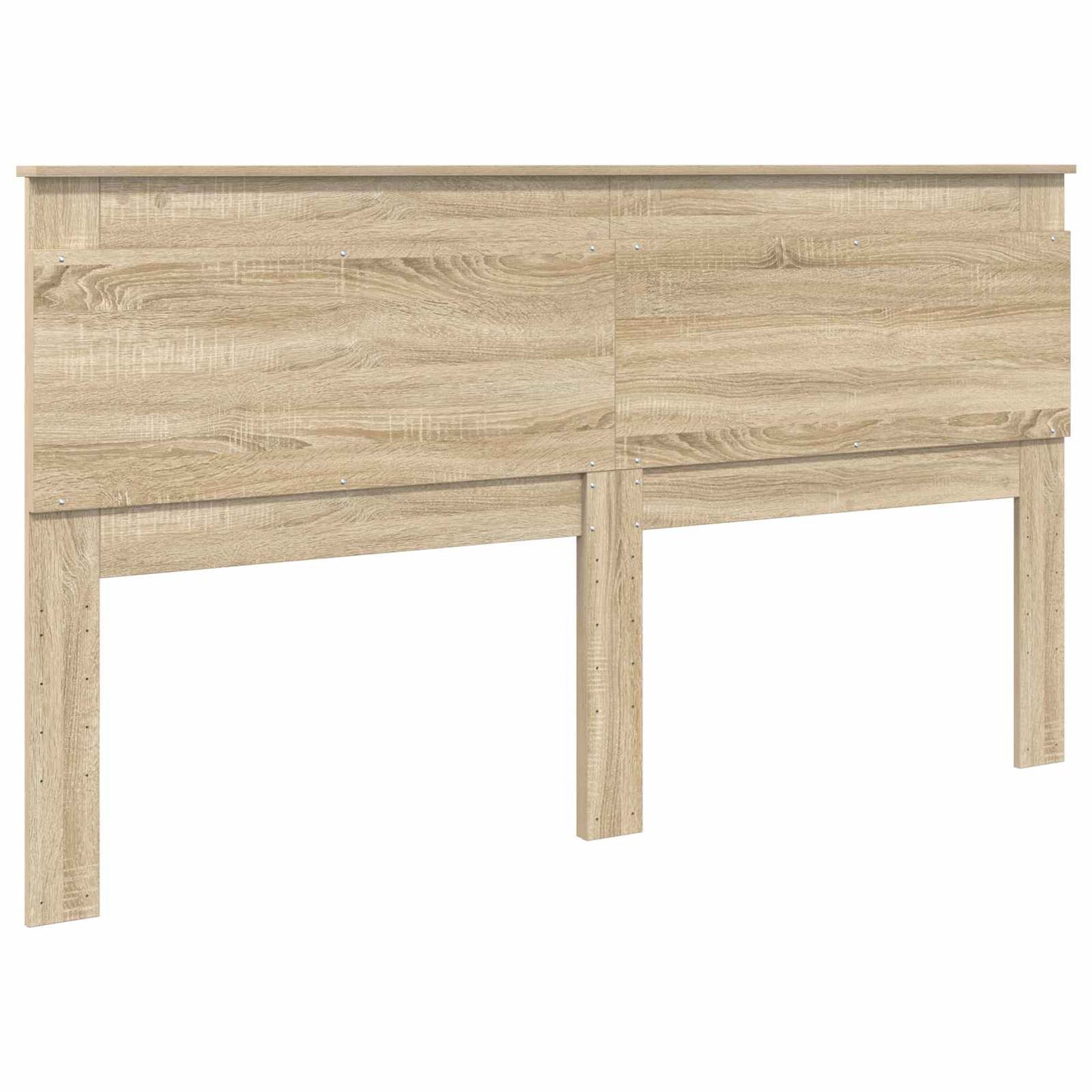 vidaXL Kopfteil mit Kopfteil Sonoma-Eiche 180 cm Holzwerkstoff