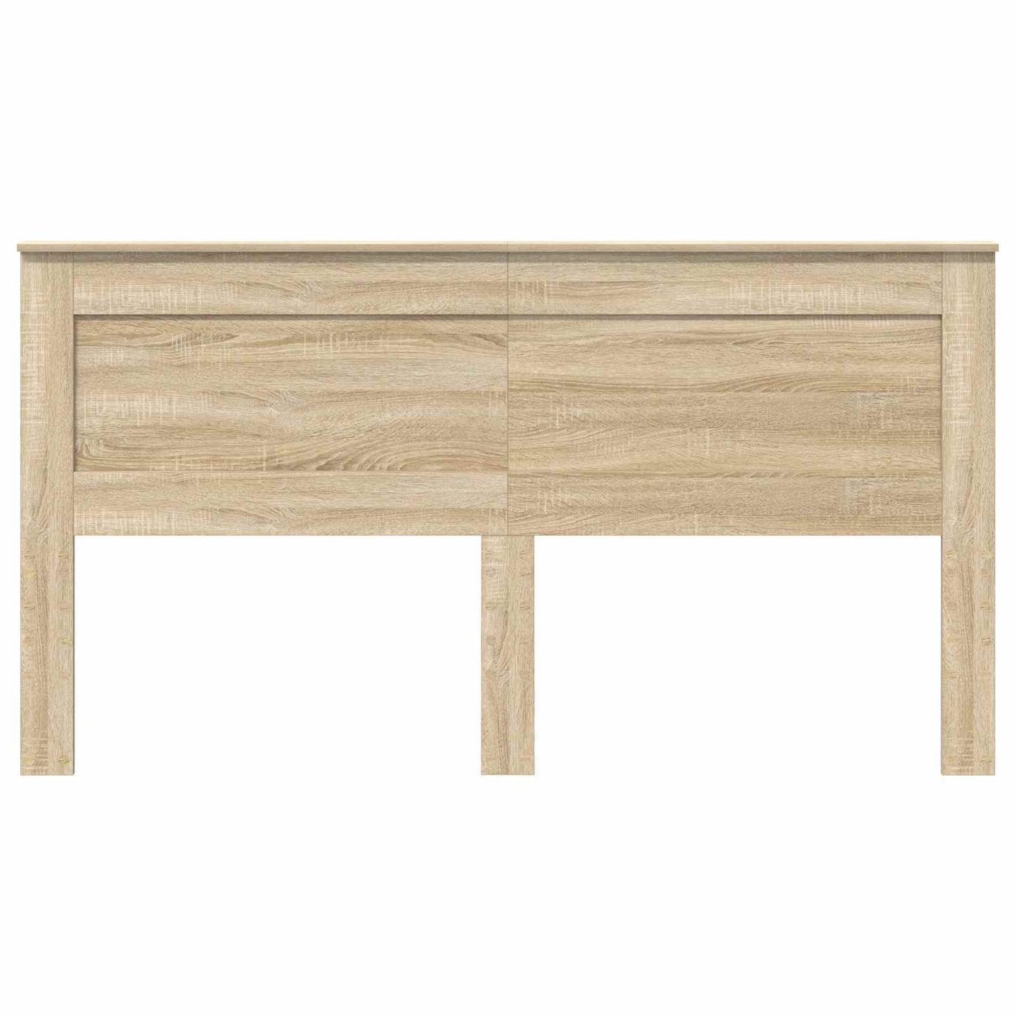 vidaXL Kopfteil mit Kopfteil Sonoma-Eiche 180 cm Holzwerkstoff