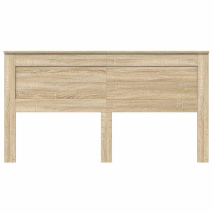 vidaXL Kopfteil mit Kopfteil Sonoma-Eiche 180 cm Holzwerkstoff