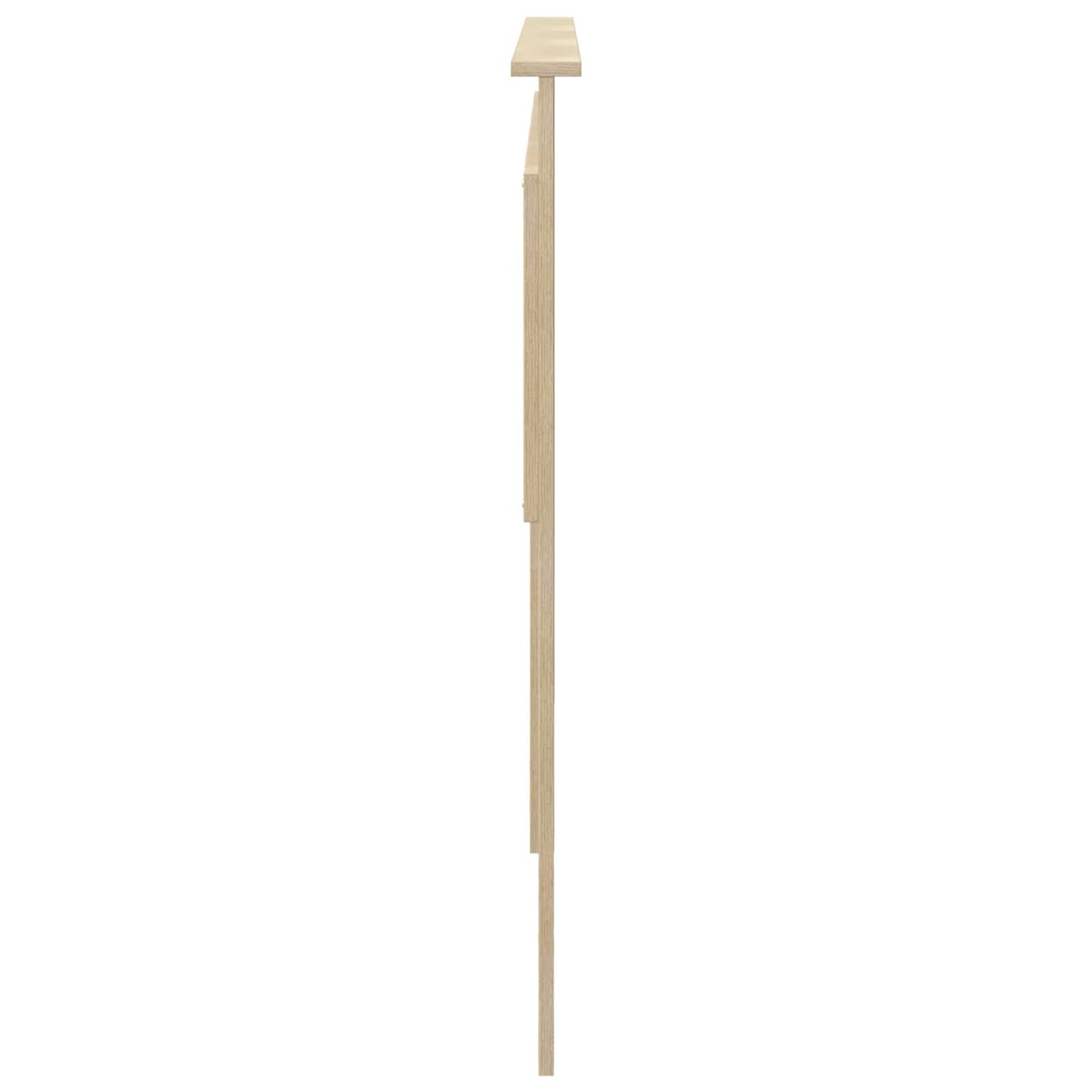 vidaXL Kopfteil mit Kopfteil Sonoma-Eiche 180 cm Holzwerkstoff
