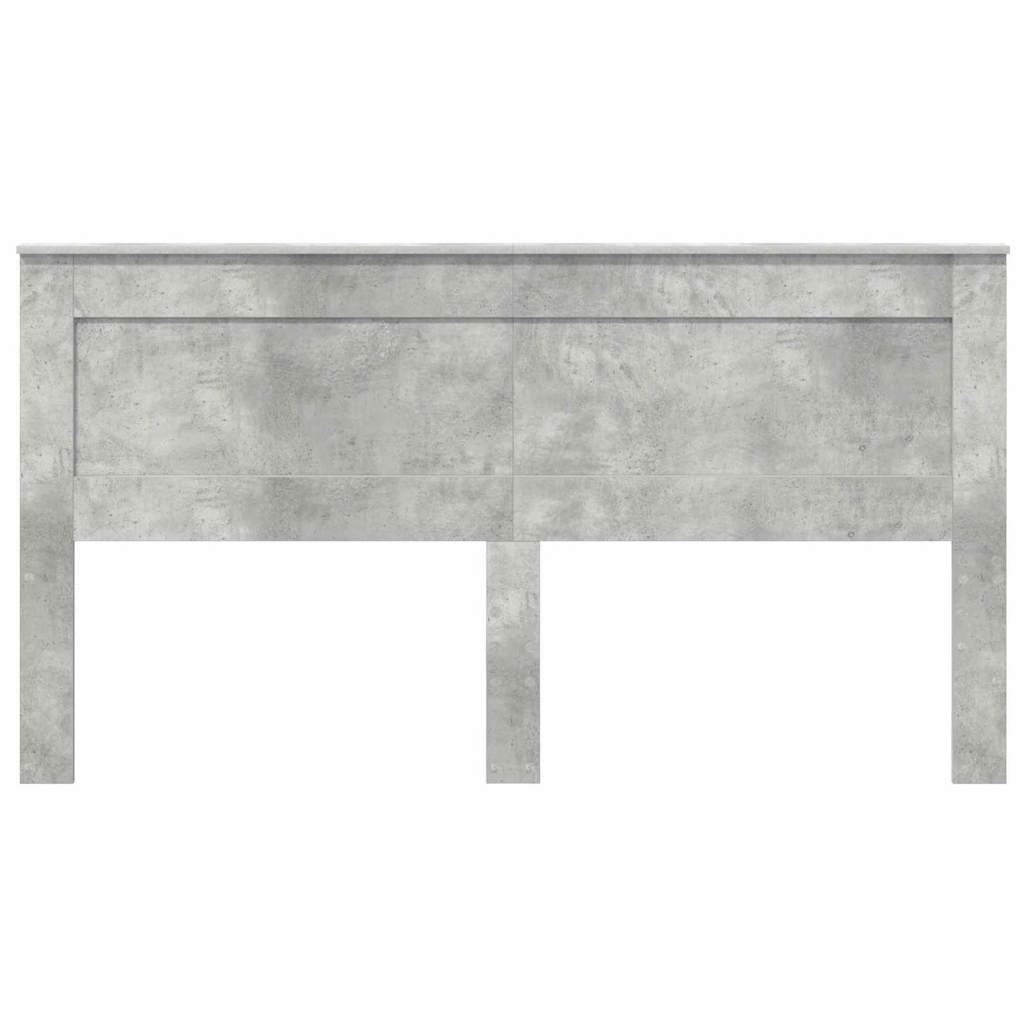 vidaXL Kopfteil mit Kopfteil Beton Grau 180 cm Holzwerkstoff