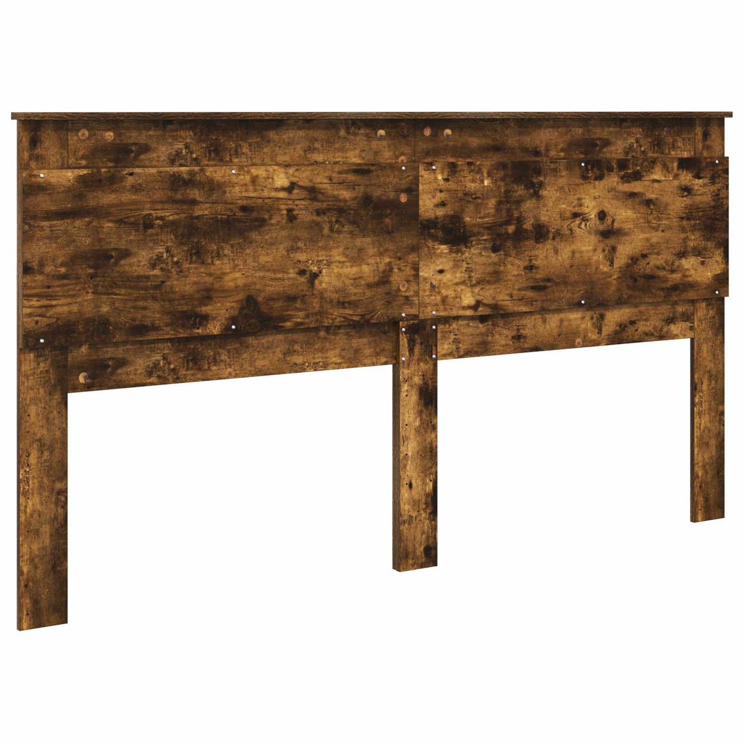 Kopfteil mit Kopfteil Geräucherte Eiche 180 cm Holzwerkstoff