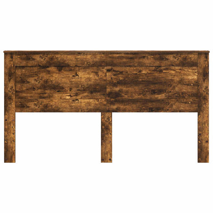 Kopfteil mit Kopfteil Geräucherte Eiche 180 cm Holzwerkstoff