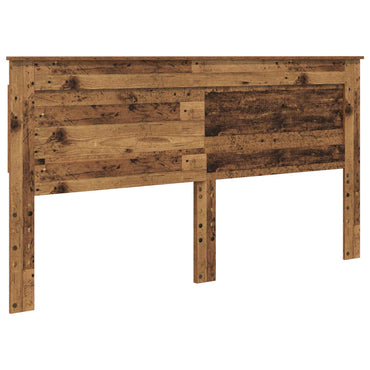 vidaXL Kopfteil mit Kopfteil Altholz 180 cm Holzwerkstoff