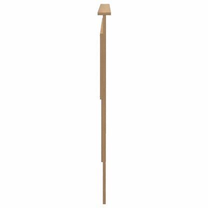 vidaXL Kopfteil mit Kopfteil Artisan-Eiche 180 cm Holzwerkstoff