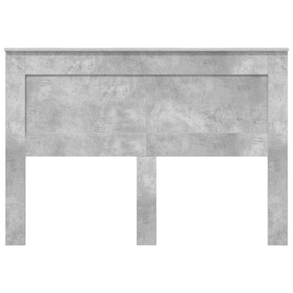 vidaXL Kopfteil mit Kopfteil Beton Grau 160 cm Holzwerkstoff