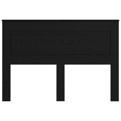 vidaXL Kopfteil mit Kopfteil Schwarz Eichen-Optik 150 cm Holzwerkstoff